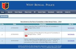 West bengal police constable result, WB police constable result 2019, WB constable result, west bengal constable result, policeweb.gov.in, west bengal police official website, police jobs, latest west bengal police jobs, latest govt jobs notification, india result, sarkari naukari, sarkari naukri result, india result, job news, indian express,