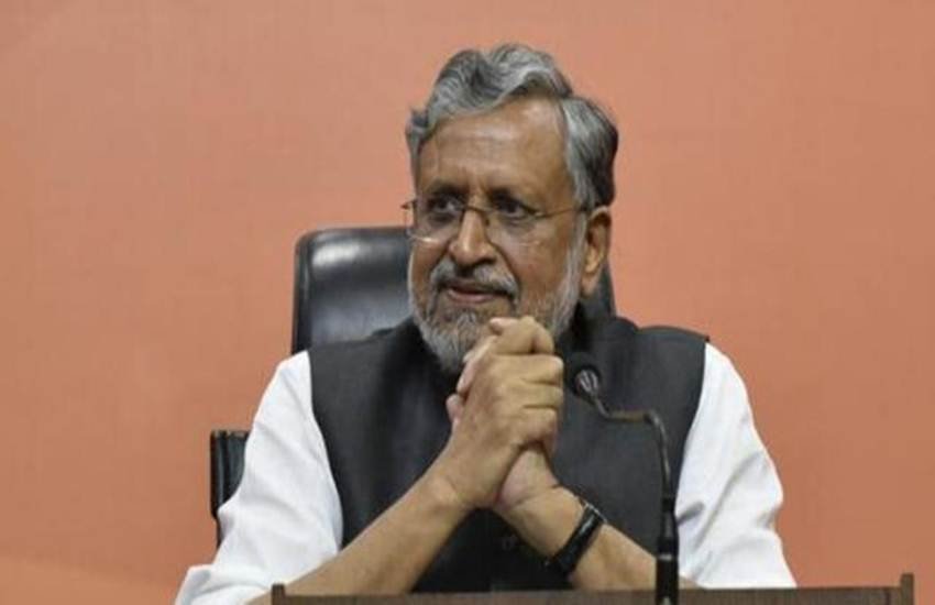 सुशील मोदी ने कहा था कि सावन भादो में आर्थिक मंदी आम बात है। फोटो- एएनआई