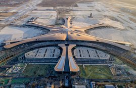 Daxing International Airport, Zaha Hadid, china, Beijing, ADPI,ZBAD,PKX,starfish airport,Beijing Daxing International Airport,Zaha Hadid Architects,Lead 8,president xi jinping,edited by rashmee roshan lall,Zaha Hadid,interior design,architecture,transportation,design,China
