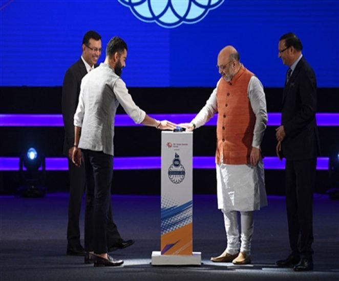amit shah and virat kohli