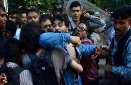 MP Babul Supriyo, SFI, AISA, Jadavpur University, Union Minister of State for Environment, ABVP, Sangh Parivar, governor Jagdeep Dhankhar, Left students wing, fascist forces, ABVP supporters, NRC, NRC is Assam, Jai Shri Ram, Congress, Jadavpur University teacher association, Fashion designer Agnimitra Paul, india news, Hindi news, news in Hindi, latest news, today news in Hindi