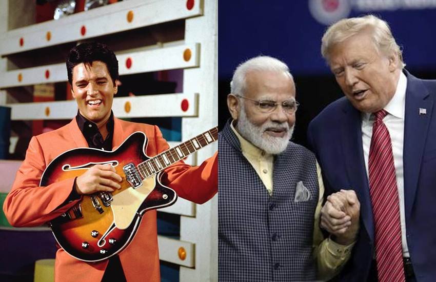 अमेरिका के राष्ट्रपति डोनल्ड ट्रंप ने भारतीय पीएम नरेंद्र मोदी की तुलना एल्विस प्रेस्ली से की है। ट्रंप ने एक ईवेंट में साथ बैठे नरेंद्र मोदी के लिए कहा कि, 'मेरी दाईं तरफ जो बैठे हैं लोग उन्हें पसंद करते हैं। लोग पागल हो जाते हैं, वह एल्विस के अमेरिकन वर्जन हैं।' बता दें कि एल्विस प्रेस्ली को 'किंग ऑफ रॉक एंड रोल' के नाम से जाना जाता है। कहा जाता है कि एल्विस से शादी के लिए लड़कियां इतनी पागल थीं कि रात भर उनके घर के बाहर खड़ी रहती थीं। आइए जानते हैं आखिर कौन थे एल्विस प्रेस्ली(All Pics: Elvis Presley):