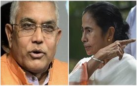 dilip ghosh and mamata