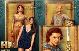 Akshay Kumar, housefull 4 poster, kriti sanon housefull 4 poster, kriti sanon is a princess in housefull 4, akshay kumar introduces kriti sanon, akshay kumar in housefull 4, housefull 4 new posters