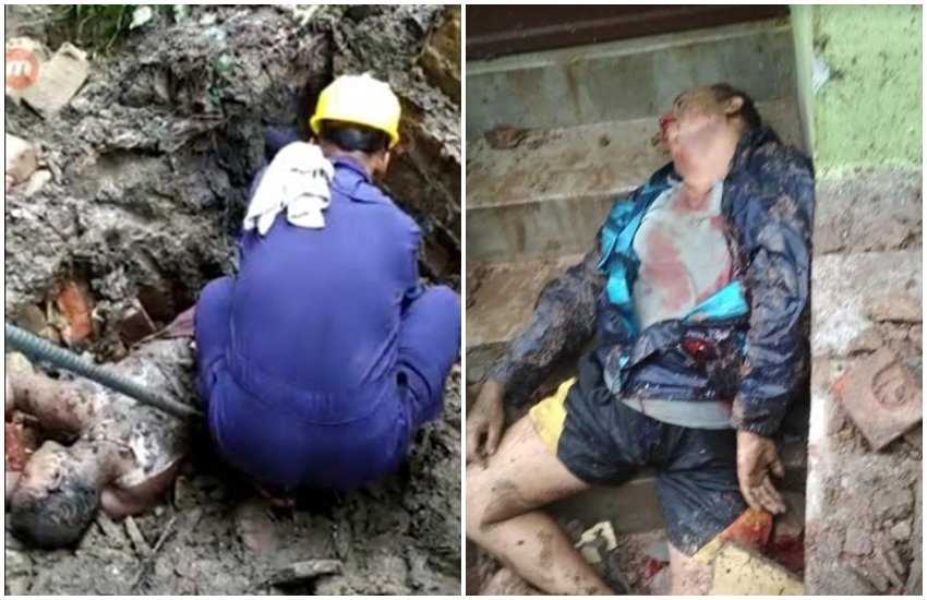 बिहार के भागलपुर में बारिश के चलते हालात खराब हैं। (फोटो-जनसत्ता)