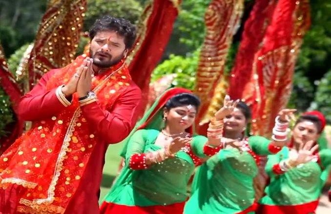 Navratri Bhojpuri Song: नवरात्रि में सुनें Khesari Lal Yadav के ये हिट देवी भजन