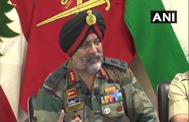 Indian army, Kashmir, lashkar terrorist, army press conference, kjs dhillon, army, article 370