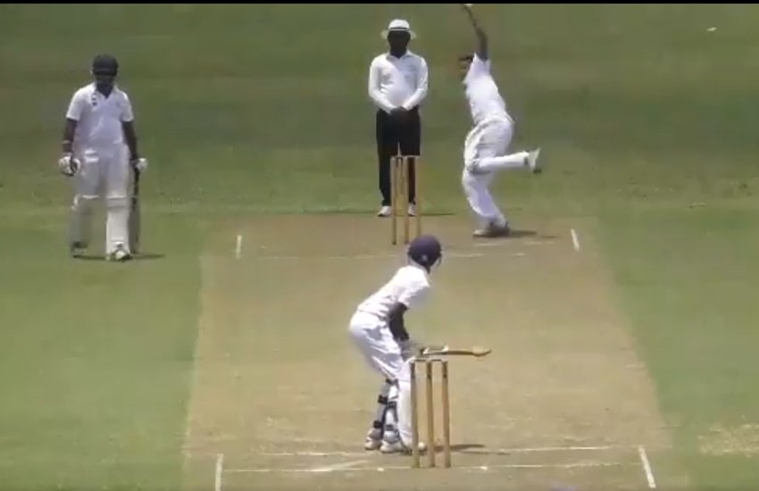 मलिंगा की तरह गेंदबाजी करता है ये खिलाड़ी (फोटो सोर्स-video screenshot)