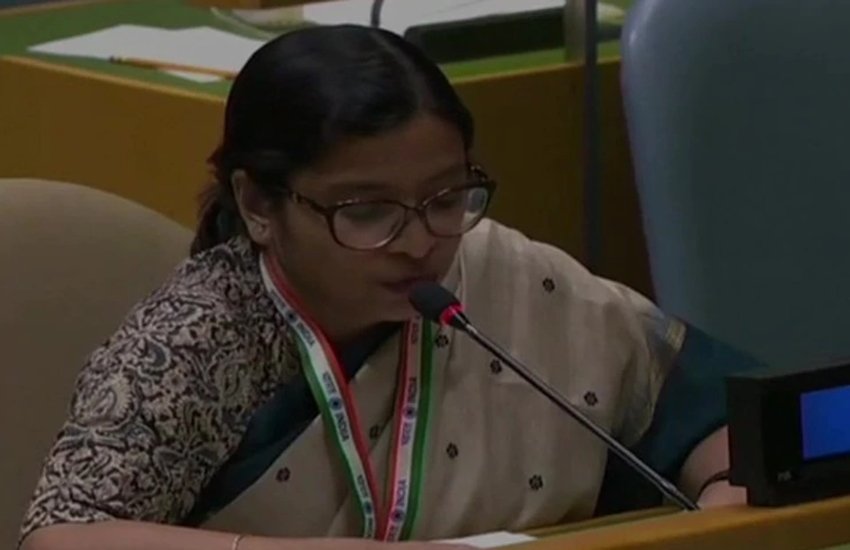 विदिशा मैत्रा संयुक्त राष्ट्र में भारत की सचिव हैं। (Photo-ANI)