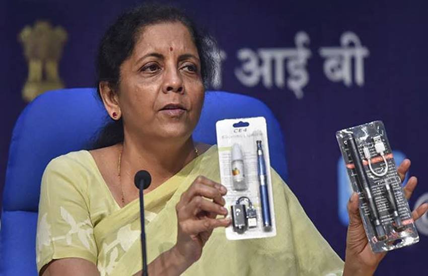 Modi goverment, E-cigarettes, E-hookah, Preeti Sudan, nirmala sithraman, Secretary Health, Family Welfare, hookahs, cigarettes