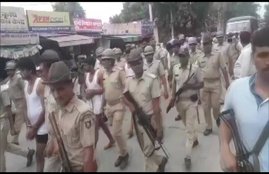 Rajasthan, Alwar, Behror, Behror police station, Gangster Vikram Singh, Rajasthan police, Ak-47, public parade in underwear, behror market, india news, Hindi news, news in Hindi, latest news, today news in Hindi