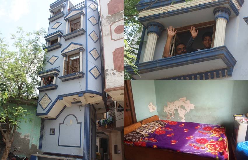 smallest house of delhi, bedroom, kitchen, bathroom, family lives in 6 yard, six yard house, smallest house in six yard, delhi smallest house, jansatta photo gallery, jansatta news gallery, jansatta photos, NCR Smallest house, small hose in delhi
