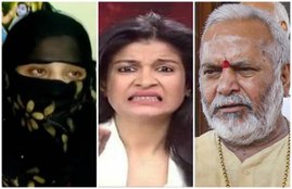 Swami Chinmayanand, Anjana Om kashyap, BJP, rape, congress, former minister, pm modi, UP, UP Police, SIT, Swami Chinmayanand, Chinmayanand, BJP MP, BJP former MP, law student, sexually harassing, accused chinmayanand, LLM student, Sunday Express, hidden camera, Chinmayanand massage, body massage