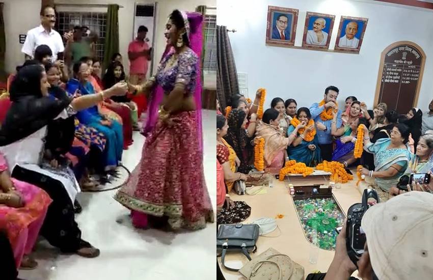 जिंदाबाद के नारे लगे और जश्न में मिठाई एक दूसरे को खिलाई गई। जीत के जश्न में जलसा और भोज तो पहले से ही चल रहा था, जिसका वीडियो वायरल भी हुआ था। 