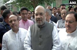 BJP, Amit Shah, Home minister, BJP president, JP Nadda, Delhi BJP leader, Vijender Gupta, AIIMS, Seva Saptah Campaign, PM Modi birthday, Gautam Gambhir, Meenakshi Lekhi, Hansraj Hans, india news, Hindi news, news in Hindi, latest news, today news in Hindi