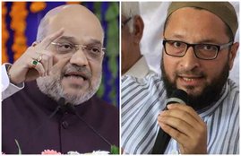 AIMIM, Asaduddin Owaisi, Amit Shah, Hindi Diwas, Hindu, Hindutva, BJP president, national language, shah tweet, article 29, education policy 2019, india news, Hindi news, news in Hindi, latest news, today news in Hindi