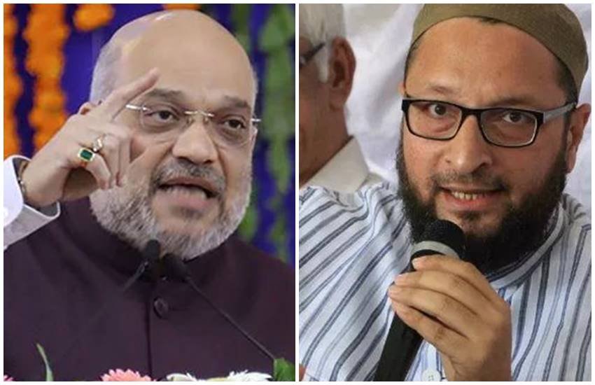 AIMIM, Asaduddin Owaisi, Amit Shah, Hindi Diwas, Hindu, Hindutva, BJP president, national language, shah tweet, article 29, education policy 2019, india news, Hindi news, news in Hindi, latest news, today news in Hindi