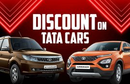 Tata Cars discount offer, discount on tata cars, discount on tata safari storme, tata nexon discount offer, tata harrier discoun offer, tata suv discount in spetember 2019, tata hexa discount offer, tata bolt discount offer, tata cars on sale, tata cars in cheapest price