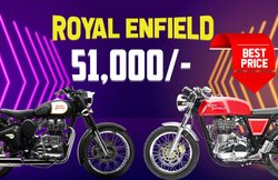 Royal Enfield: आधे से भी कम दाम में यहां मिल रही है Bullet और Continental GT! शुरुआती कीमत महज 51,000 रुपये, जानें कैसे खरीदें