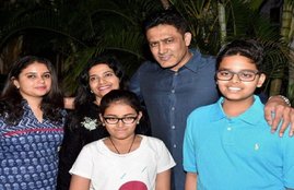 anil kumble family Anil Kumble Birthday