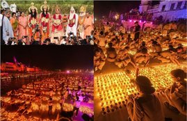 Diwali 2019, Diwali, Deepotsav, ayodhya news, deepotsav in ayodhya, deepotsav 2019, yogi adityanath, guinness world record india, अयोध्या, दीपोत्सव, योगी आदित्यनाथ, अयोध्या, सीएम योगी, गिनीज बुक ऑफ रिकॉर्ड, Deepotsav News, Diwali News, India News, Hindi News