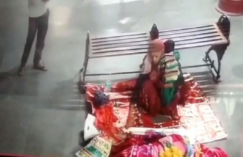 Child stolen CCTV Video Footage