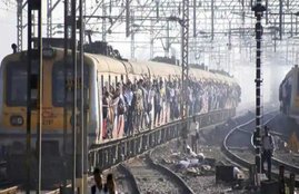 Mumbai Local Train Fire Accident