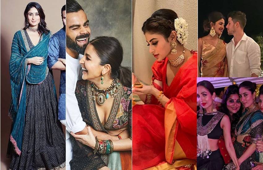 Bollywood Celebs Diwali Pictures, Malaika Arora , Kareena Kapoor Khan , Taimur, Malaika Diwali Traditional aVTAAR, Kareena Dressed Up In Traditional Avtaar, Shahrukh Khan, Abram Diwali Pictures, B Town Stars Diwali Photos, entertainment News, Bollywood news, television news