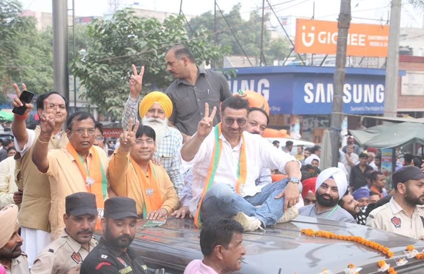 Haryana Elections 2019, BJP, Hisar, BJP MP Sunny Deol, Sunny Deol, Haryana bjp candidate, Chandigarh News, Chandigarh News in Hindi, Chandigarh Latest News, Chandigarh Headline
