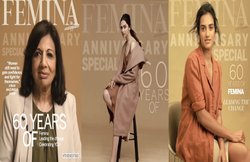 दीपिक के साथ फेमिना के लिए चॉकलेटी गर्ल बनीं पीवी सिंधु, साथ में गर्ल पॉवर बनीं किरण मजूमदार