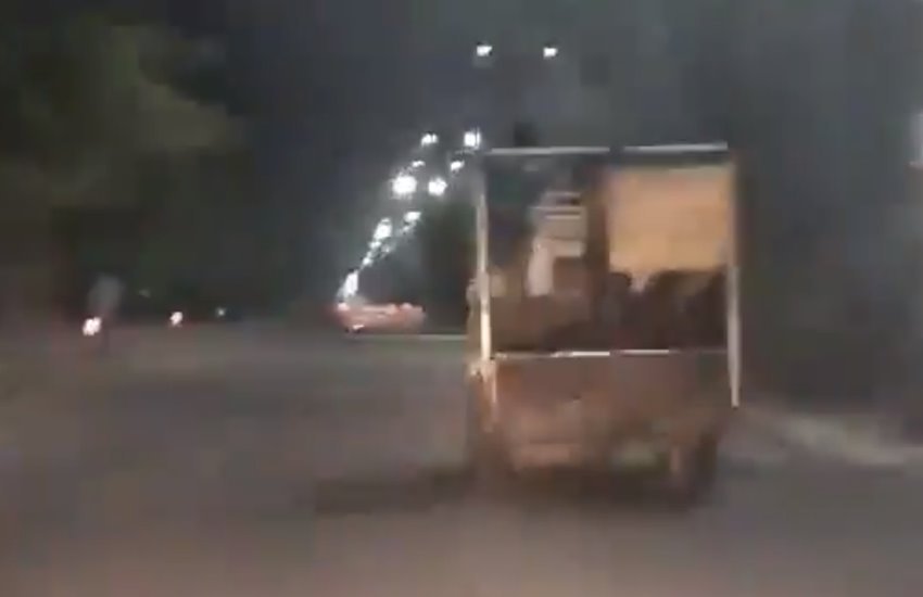 गुरुग्राम में गो तस्करों से मुठभेड़ 
फोटो सोर्स- सोशल मीडिया 
