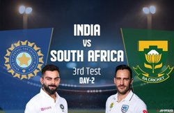 India vs South Africa 3rd Test Day 2: खराब रोशनी के चलते दूसरे दिन का खेल खत्म, मजबूत स्थिति में भारत