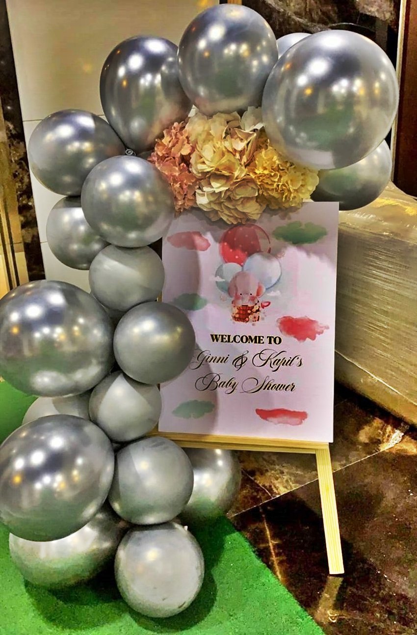 भारती सिंह ने गिन्नी के बेबी शॉवर में सजावट की कुछ तस्वीरें अपने सोशल अकाउंट से शेयर की है। (Photo: Bharti Singh/Instagram)