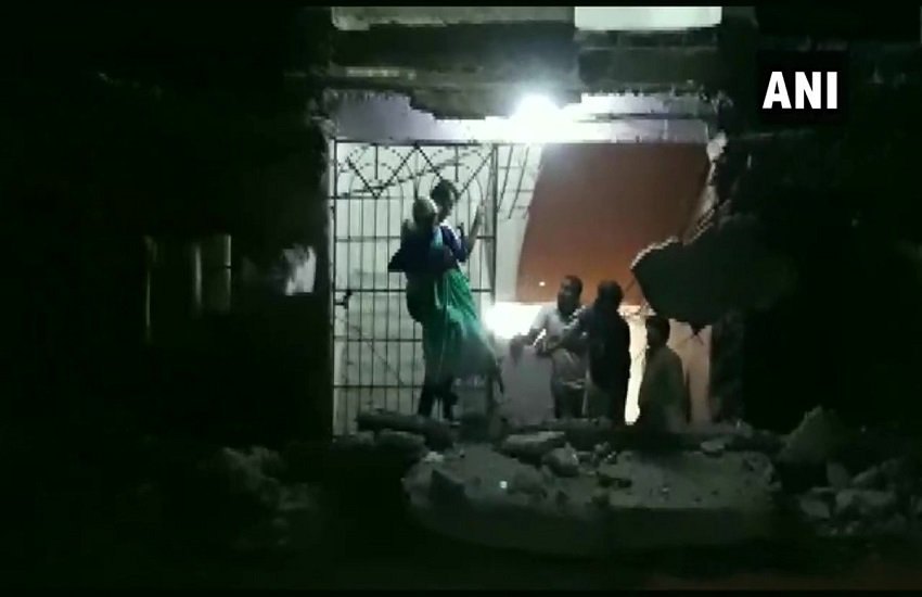 Palghar Building Collapsed
