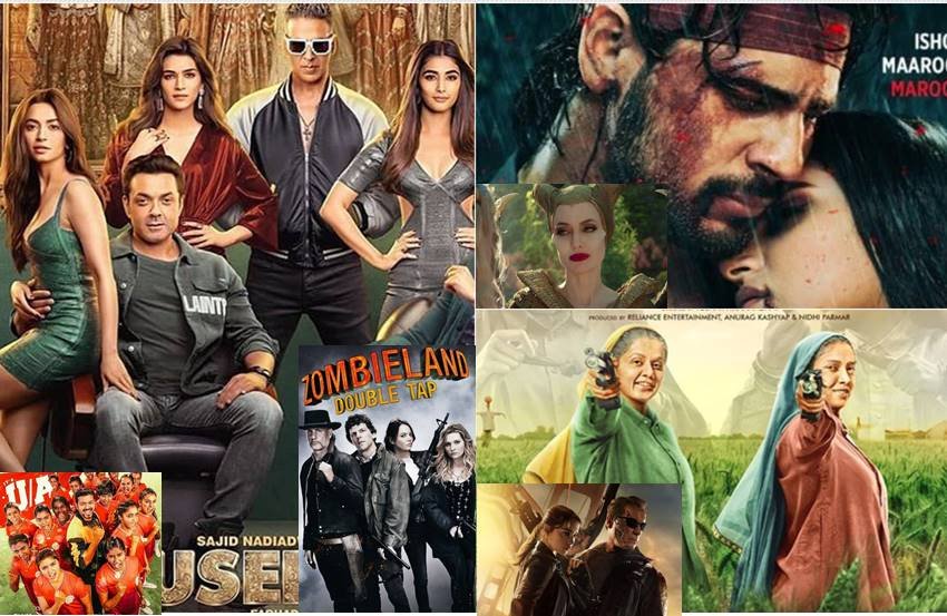 New Movie Release On Diwali 2019, Bollywood New Release, Hollywood New Release, Tollywood New Release, New Release in October-November, Hindi Movie Release in October, Hindi Films Release in October November, New Bollywood Movie Release On Diwali 2019, New Movie Release, Diwali 2019, Housefull 4, Saand Ki Aankh, Marjaavaan, Zombieland 2, Maleficent: Mistress of Evil, Terminator, Bigil,New Release on Diwali Month, entertainment news, bollywood news