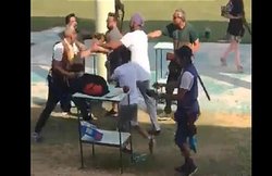 कर्णी सिंह निशानेबाजी रेंज जब बन गया कुश्ती का अखाड़ा, दो शूटरों के बीच जमकर चले लात-घूंसे