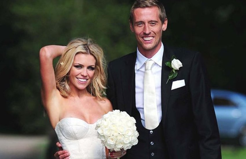 Peter Crouch and Abbey Clancy Peter Crouch and Abbey Clancy