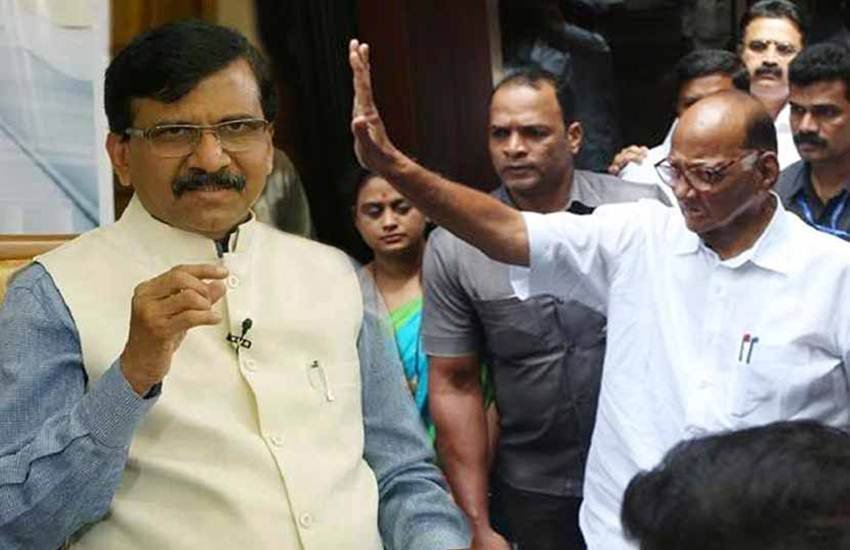 शरद पवार से मिले शिवसेना प्रवक्ता संजय राउत, गवर्नर से मिले थे आदित्य ठाकरे, अटकलें हुईं तेज