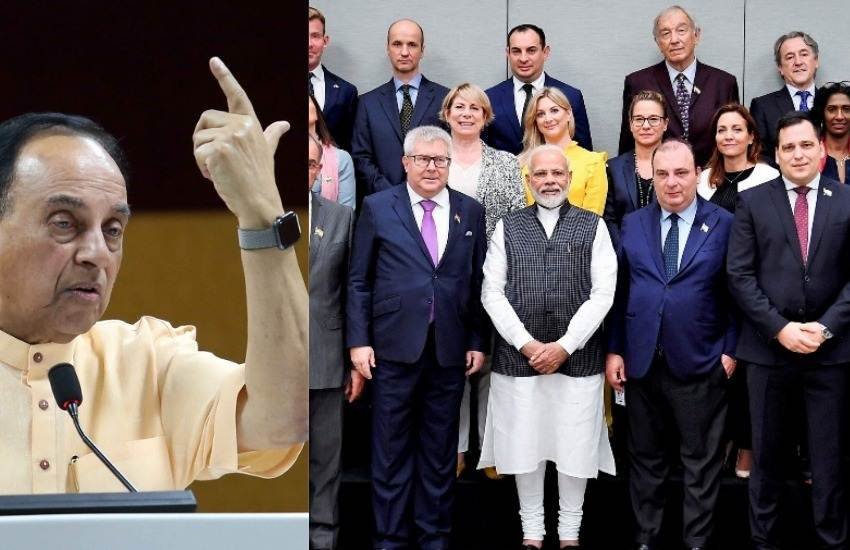 Subramanian Swamy, Rajya Sabha MP, BJP, MEA, European Union MP, European Union, Kashmir, Jammu and Kashmir, JK, State News, National News, India News, Hindi News