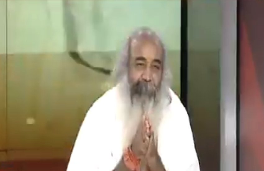 कांग्रेस नेता आचार्य प्रमोद कृष्णम।(फोटो- स्क्रीनशॉट)