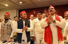 Ramakant Yadav joins Samajwadi Party