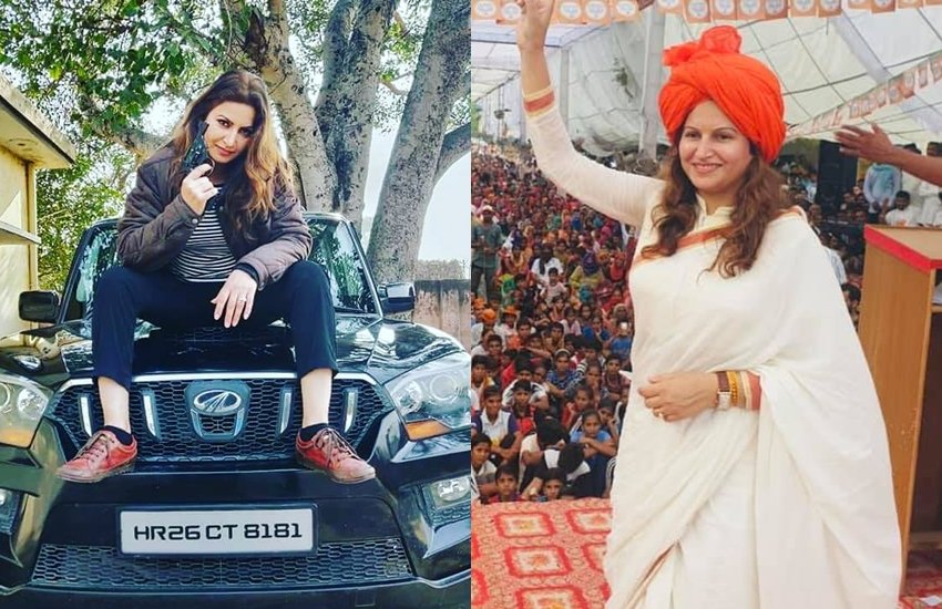 Sonali Phogat TikTok की स्टार हैं। बीजेपी ने उन्हें हरियाणा के आदमपुर से मैदान में उतारा था।