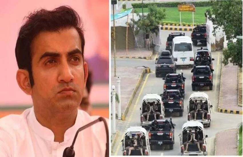 पाकिस्तान पर गौतम गंभीर का हमला