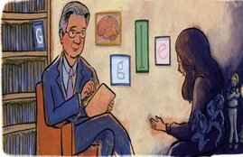 Dr. Herbert Kleber (डॉ. हर्बट क्लेबेर) Biography, Dr. Herbert Kleber, hans christian gram, Dr. Herbert Kleber biography, Dr. Herbert Kleber contribution to psychology, Dr. Herbert Kleber google doodle, Herbert Kleber gram doodle, Dr. Herbert Kleber doodle today