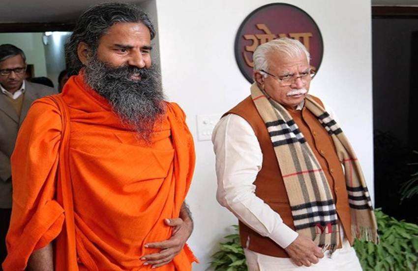 Baba RamDev, Yoga Guru, RamDev bjp, Haryana Assembly elections 2019, Haryana Assembl, Haryana Assembly elections, Assembly elections 2019, Mahendragarh rally, Congress, bjp, Haryana Congress, Haryana Congress leaders