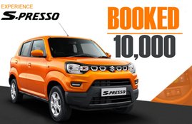 Maruti Suzuki S-Presso Bookings, Maruti Suzuki S-Presso price, Maruti Suzuki S-Presso vs Renault Kwid, Maruti Suzuki S-Presso features, Maruti Suzuki S-Presso detail, maruti suzuki news, Maruti Suzuki S-Presso variant, Maruti Suzuki S-Presso mileage