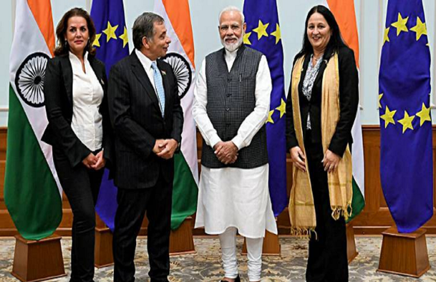 यूरोपीय संघ (ईयू) का 27 सदस्यीय संसदीय प्रतिनिधिमंडल कश्मीर दौरे पर जाएगा। (pc- ANI)