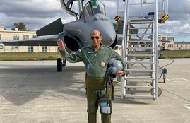 Rajnath Singh in France