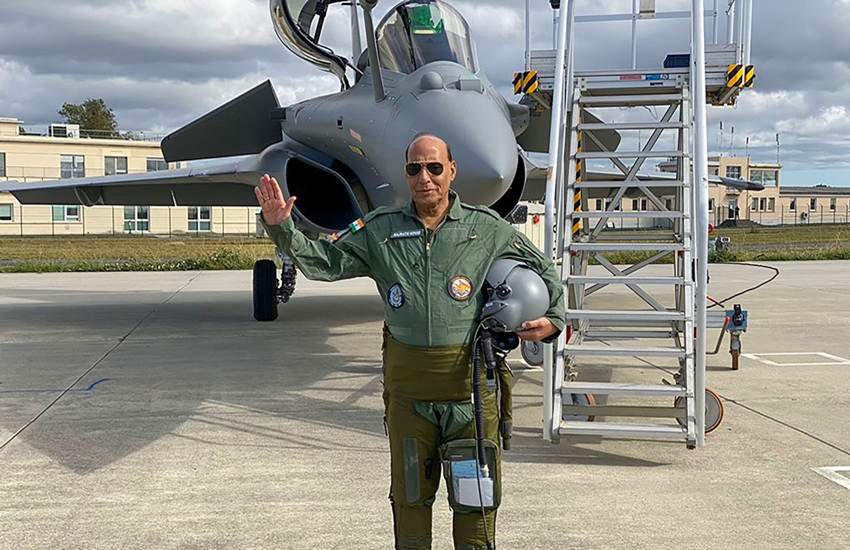 Rajnath Singh in France