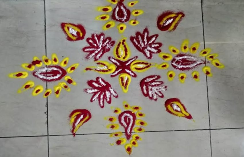 Image result for दिवाली रंगोली jansatta